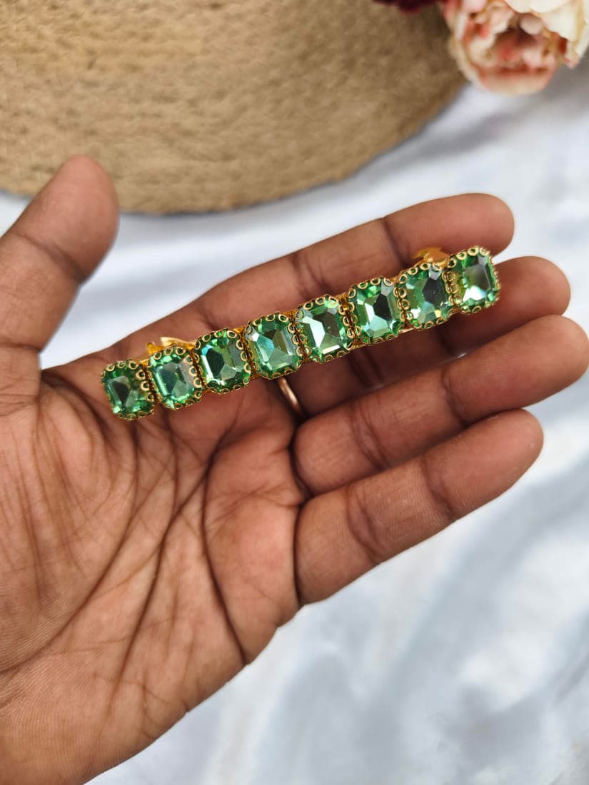 Rectangle Crystal (light green)