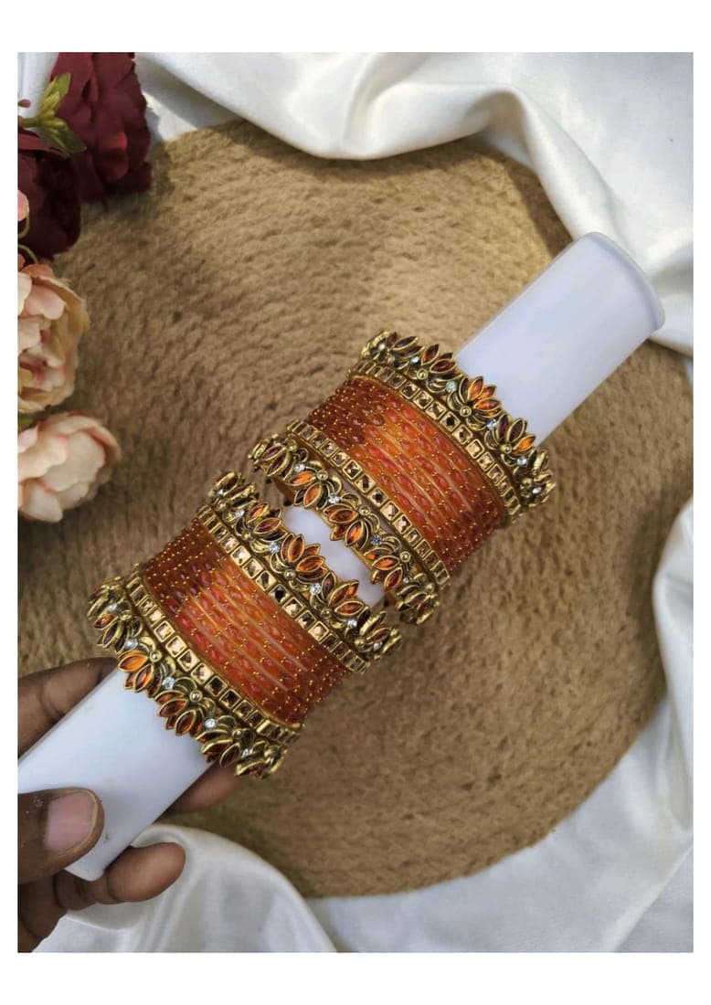 THAMARAI 2.0 (Orange with gold)